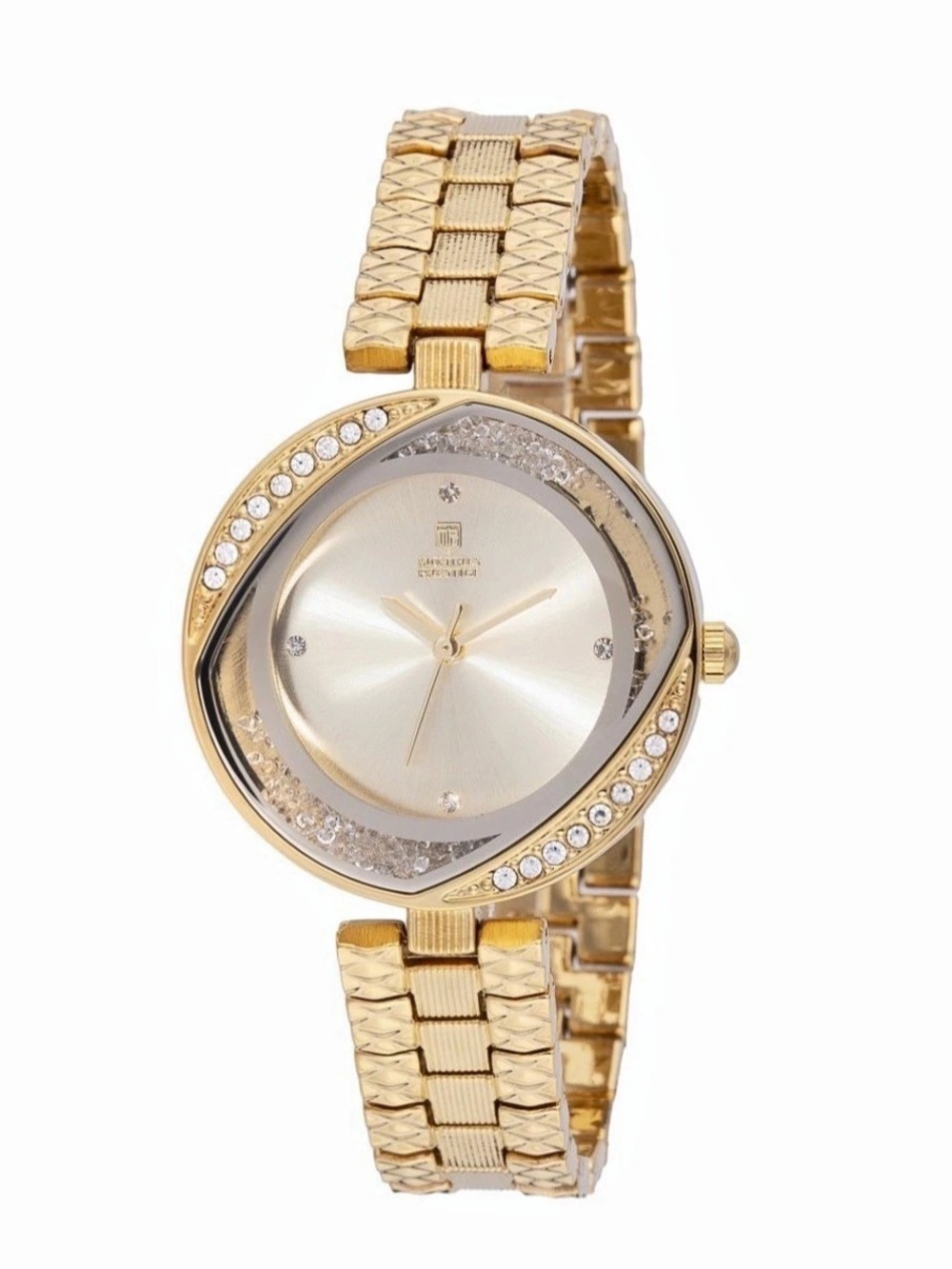 Montres Prestige MPW-0220 Gold-Tone Women’s Quartz Watch – Elegant & Timeless